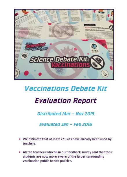 Download the full Vaccinations Debate Kit - Evaluation Report