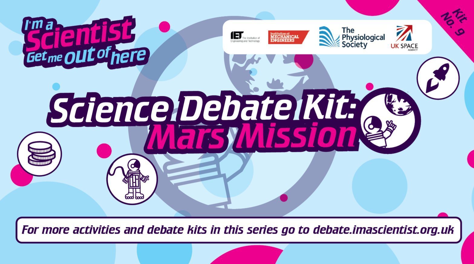 Mars Mission Debate Kit Wallet Cover