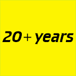 20+ years